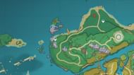 Crystal Marrow locations in Fort Fujitou (image via Interactive World Map)